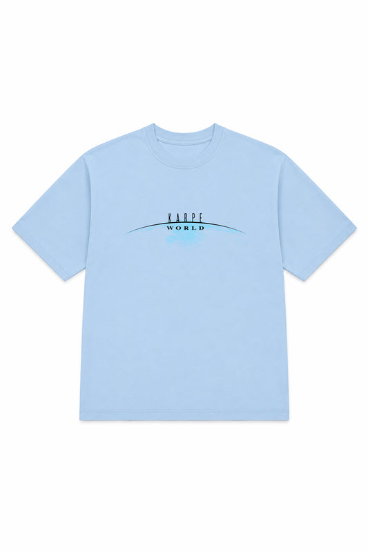 Karpe World From Space | Blue Tee
