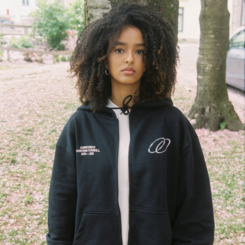 Chrome | Zip Hoodie