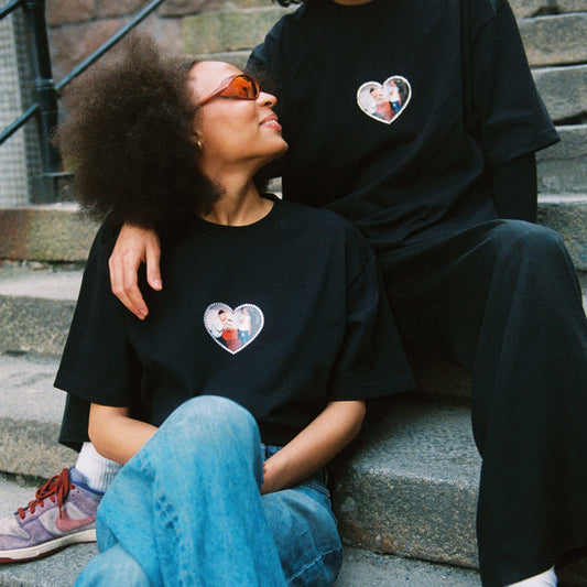 karpe4life<3 | Rhinestone Tee