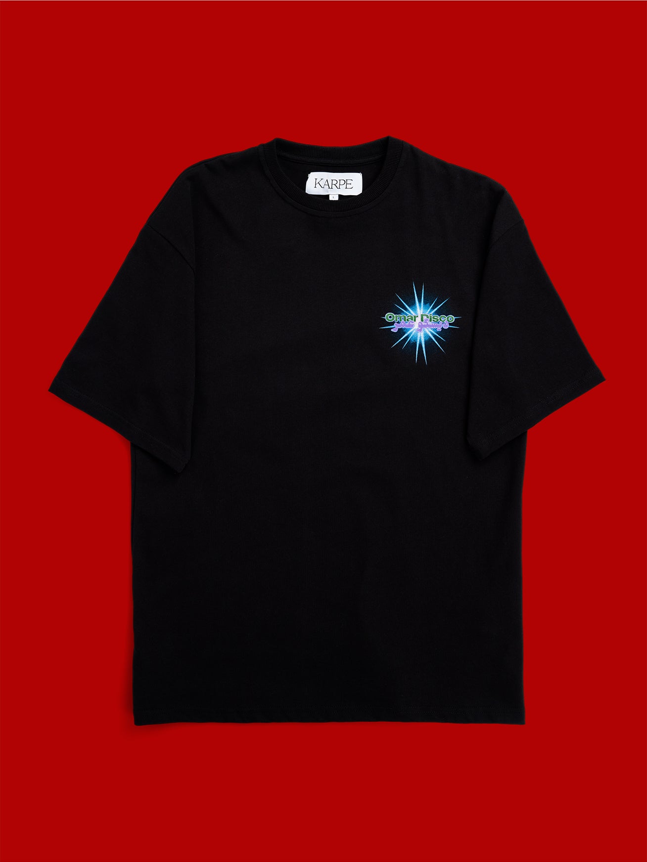 Omar Disco Tee | Svart