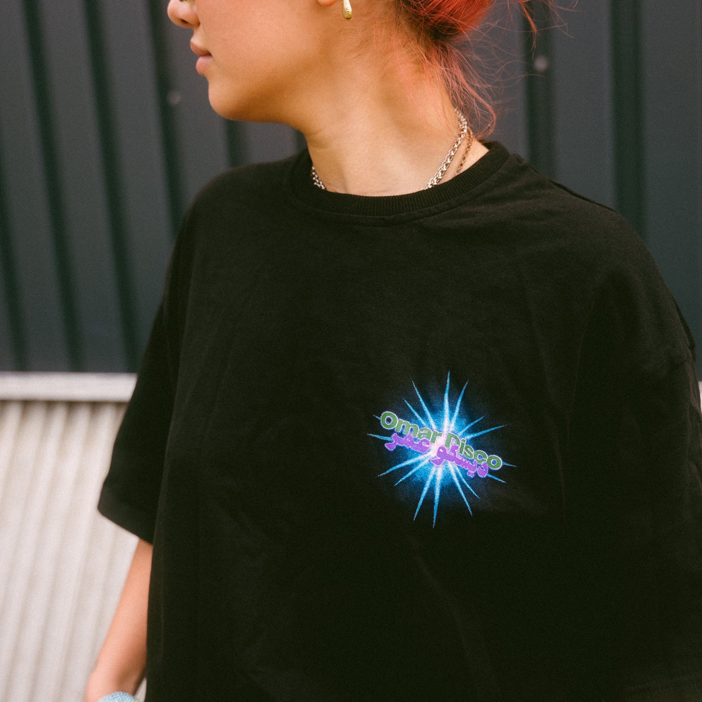 Omar Disco Tee | Svart