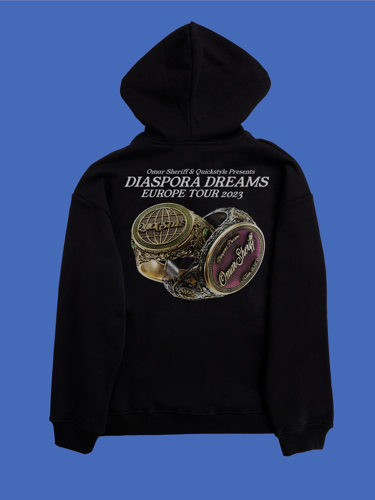 Rings Hoodie 23 | Svart