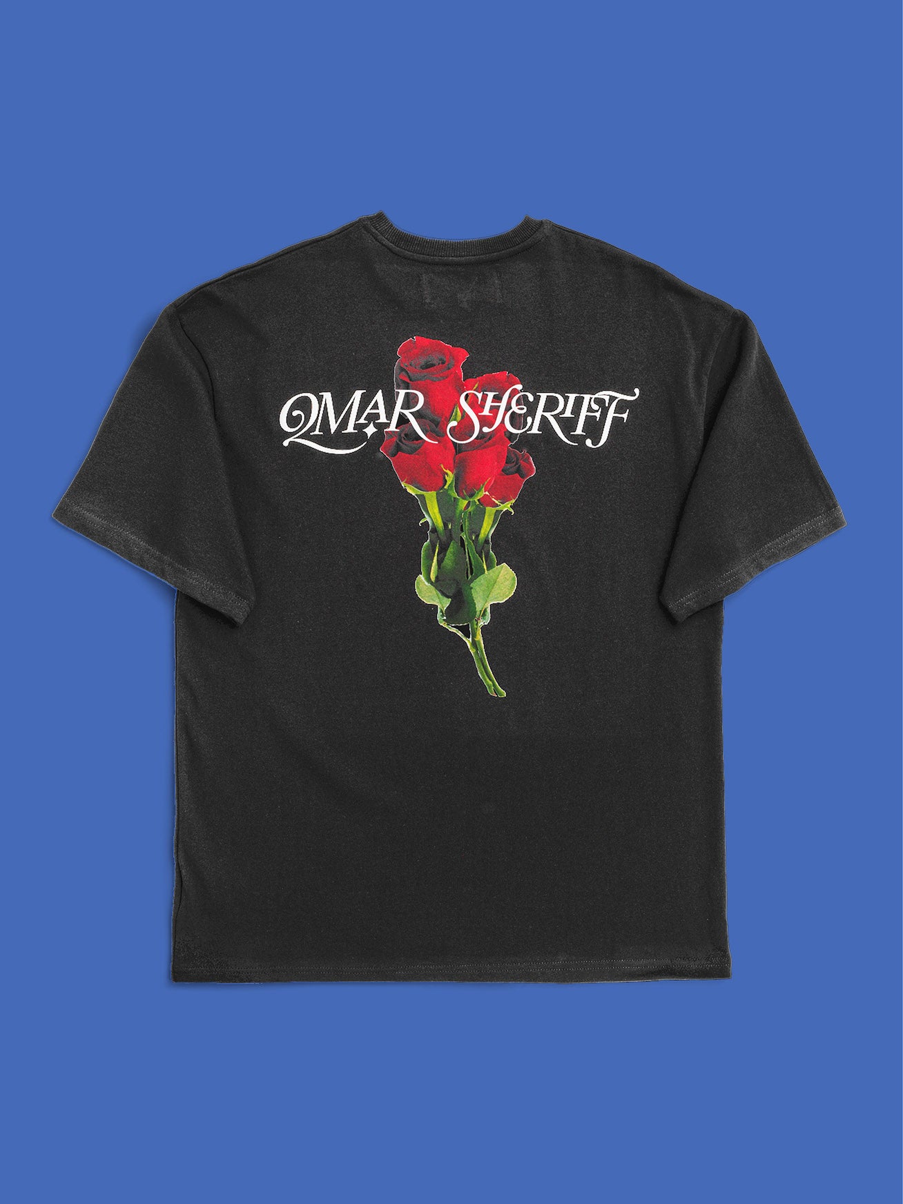 Rose Tee | Washed Svart