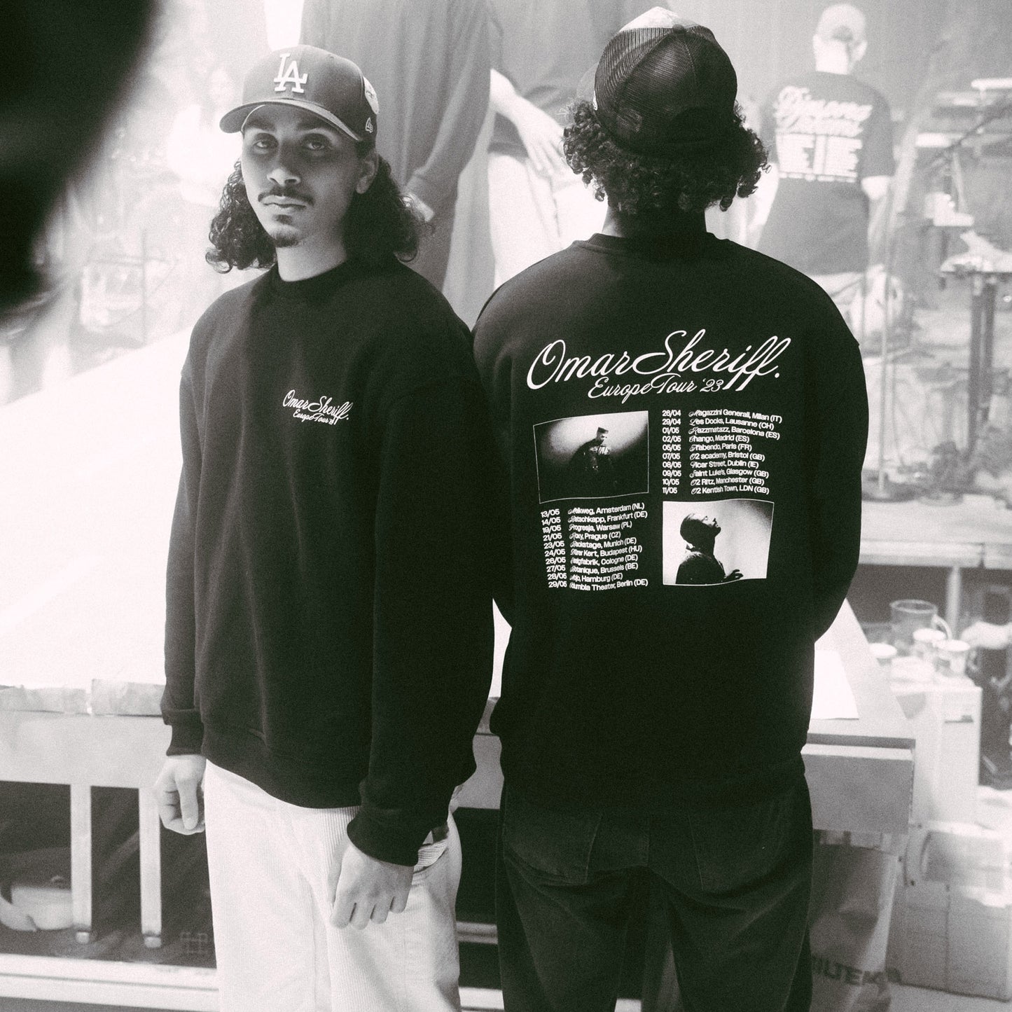 Tour Crewneck | Svart