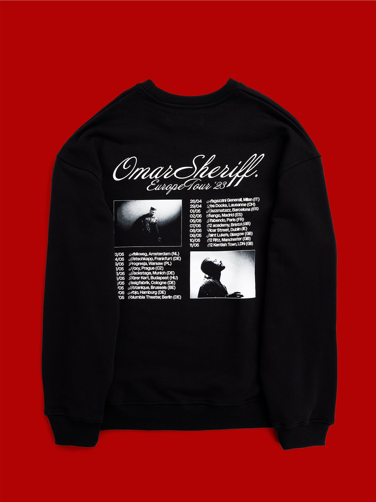 Tour Crewneck | Svart