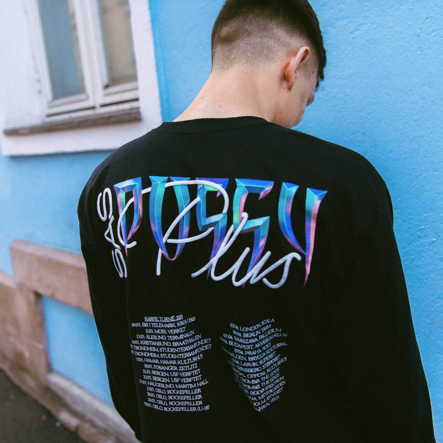 SPSP Turné Longsleeve | Sort