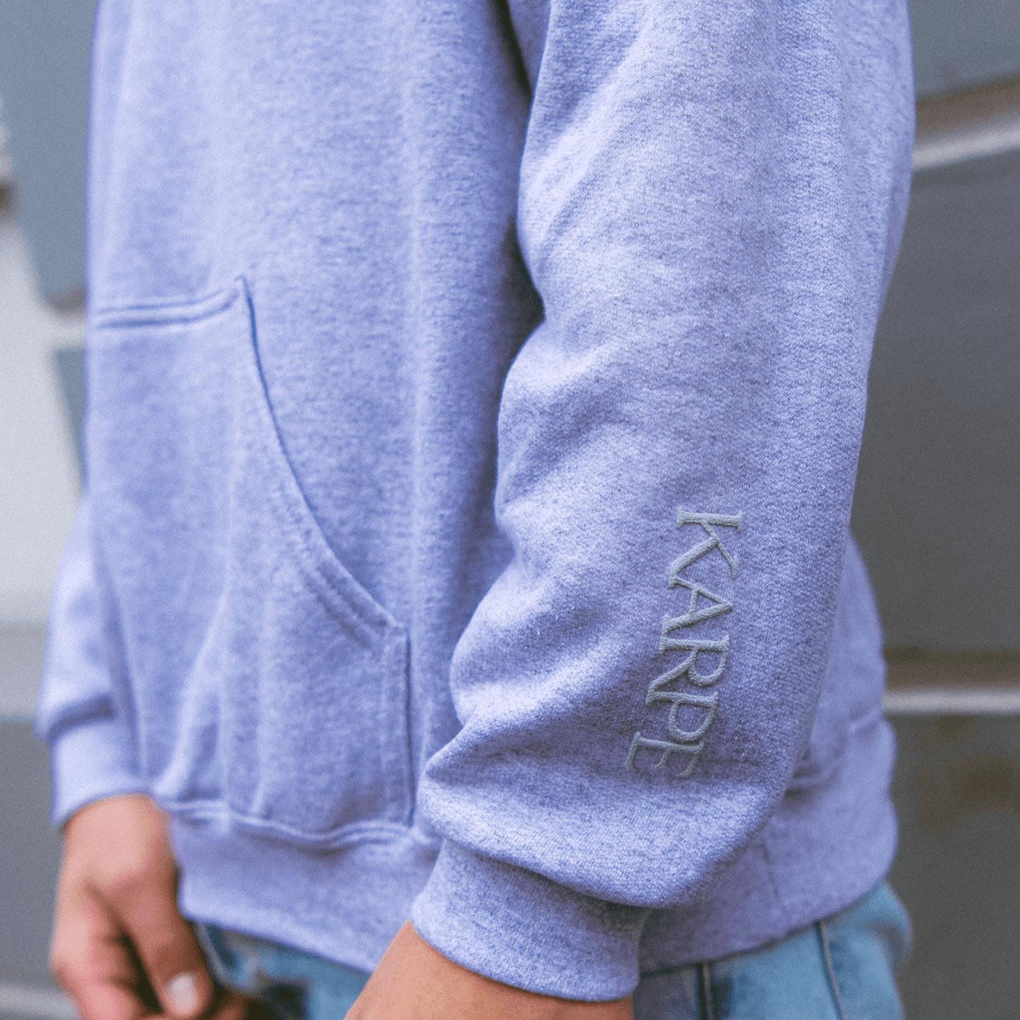Karpe - Hoodie - GRÅ HOODIE