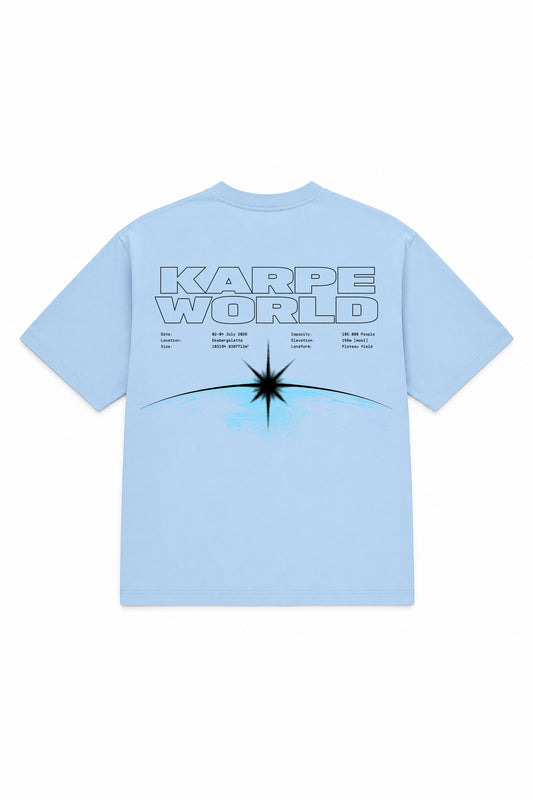 Karpe World From Space | Blue Tee