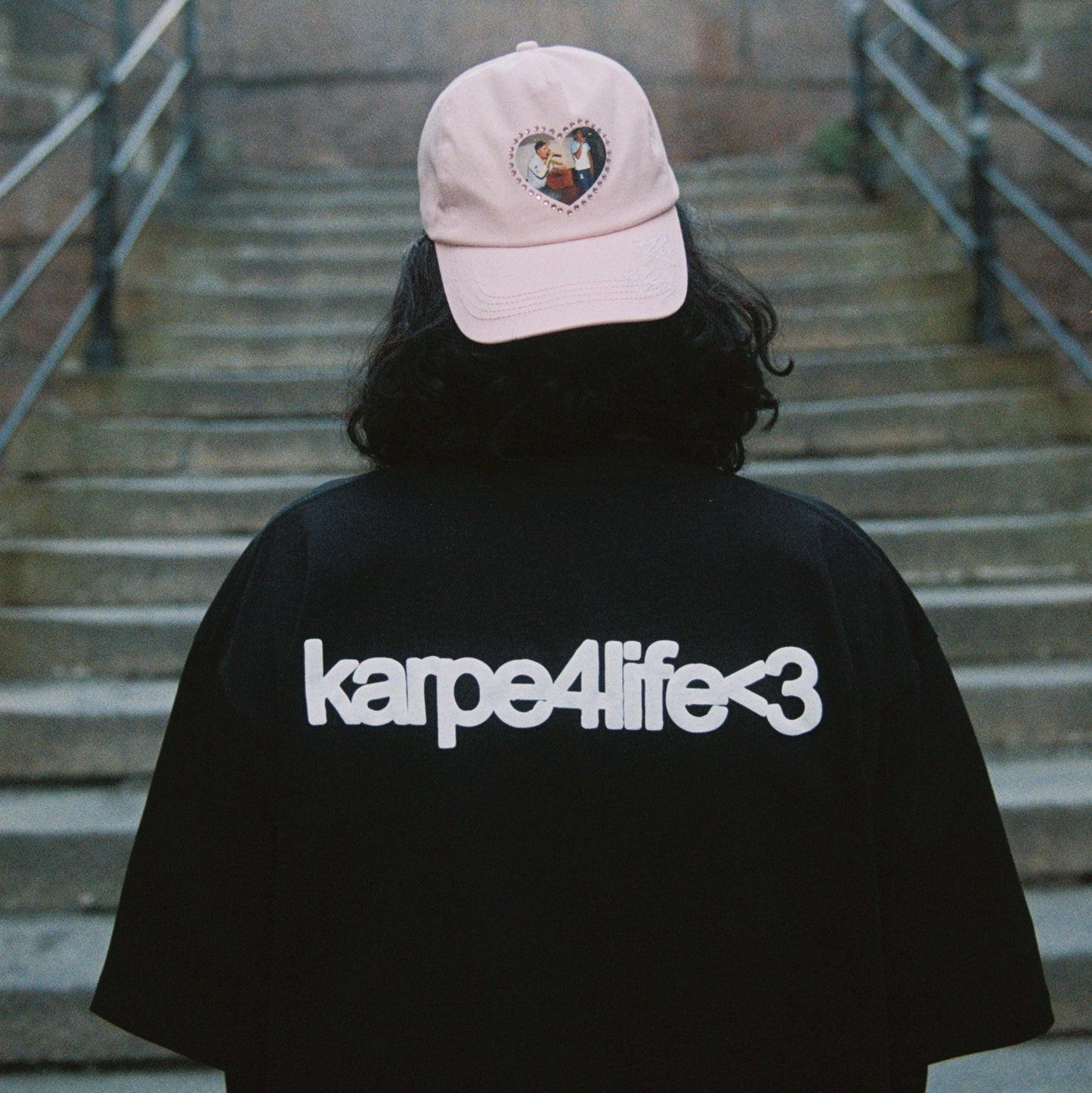 karpe4life<3 | Rhinestone Tee