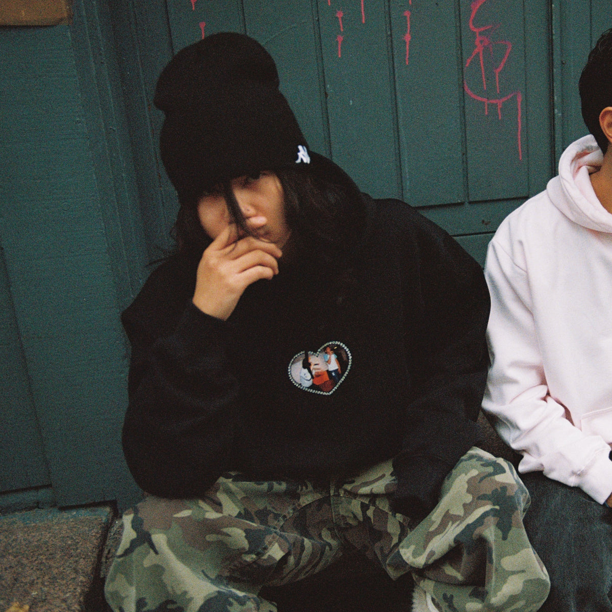 karpe4life<3 | Rhinestone Hoodie