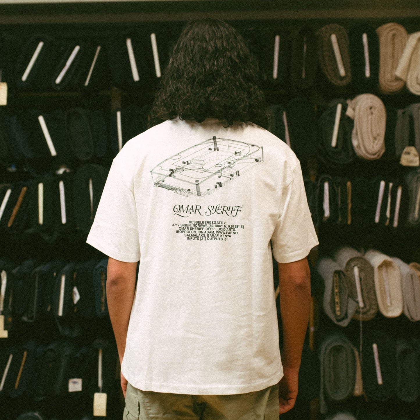 Input Tee | Hvit