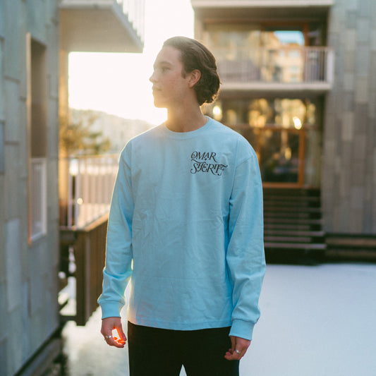 Omar Sheriff Longsleeve | Lyseblå